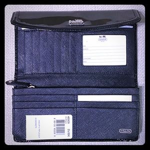 COACH Signature Collection Tri-Fold Slim Wallet